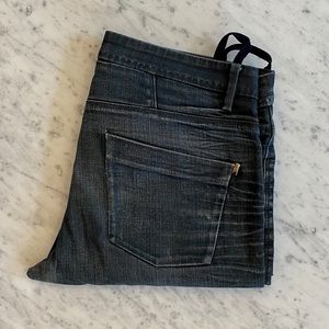 Costume National textured moto-denim jean